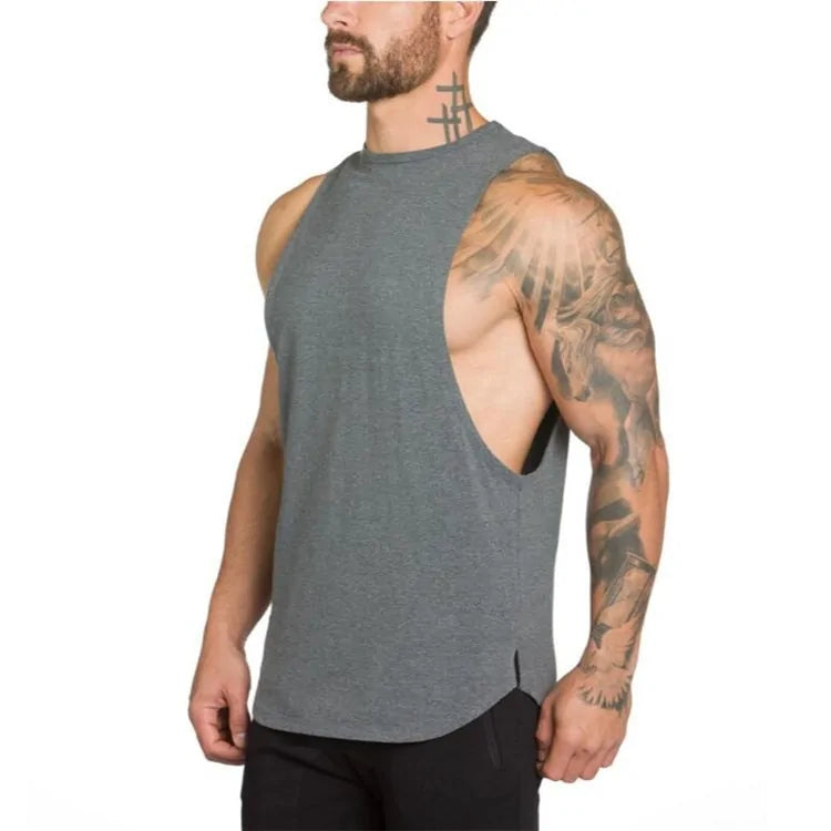 Sleeveless Shirt Muscle Vest