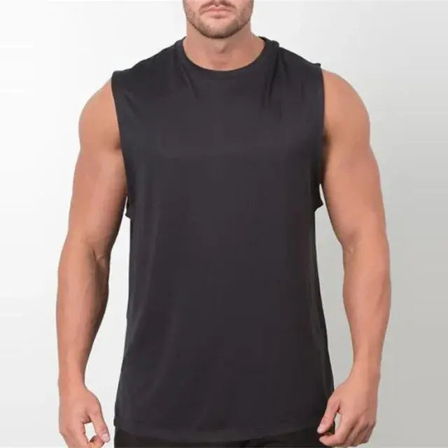 Brand New Plain Tank Top Men Bodybuilding singlet Gym Stringer Sleeveless Shirt Blank Fitness Clothing Sportwear Muscle Vest