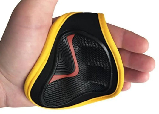 Muscle Composition Best Grip On The Market. Gym Gloves Alternative Gym Grip Pads. for Workout Cross Fitness Weight Lifting Powerlifting.