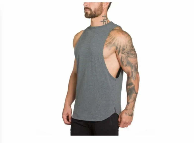 Sleeveless Shirt Muscle Vest