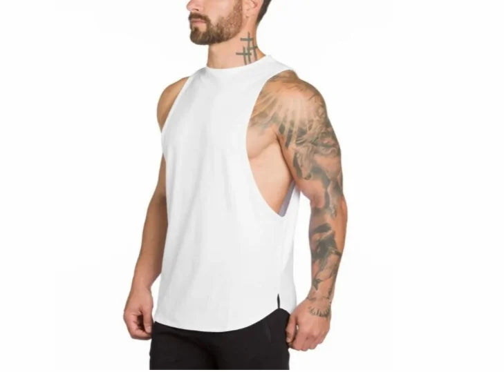 Sleeveless Shirt Muscle Vest